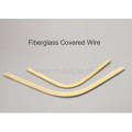180C degree 0.40mm thichness double glass fiber covered aluminum wire,glassfiber wire with enamelled